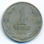 Chile, 1 песо (1975 г.)