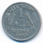India, 1/4 rupee, 1950–1951