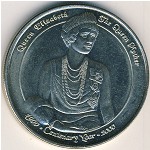 Turks and Caicos Islands, 5 crowns, 2000