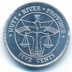 Хатт Ривер., 5 центов (1976 г.)