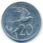 Острова Кука, 20 центов (1987–1994 г.)