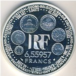 France, 6.55957 francs, 1999