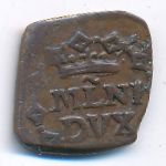 Милан, 1 кваттрино (1725 г.)