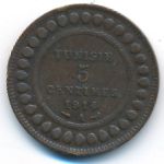 Tunis, 5 сентим (1914 г.)