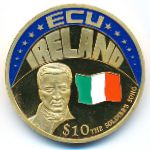 Liberia, 10 долларов (2001 г.)