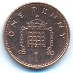 Великобритания, 1 пенни (1998–2008 г.)