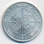 Spain, 100 pesetas, 1966–1970