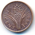 Свазиленд, 1 цент (1995 г.)