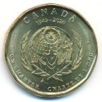 Canada, 1 dollar, 2020
