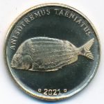 Лабуан., 5 ринггитов (2021 г.)