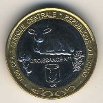 Чад, 4500 франков КФА (2005 г.)
