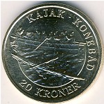 Denmark, 20 kroner, 2010