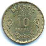 Марокко, 10 франков (1951 г.)