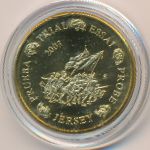 Джерси., 50 евроцентов (2003 г.)