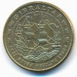 Гибралтар., 50 евроцентов (2004 г.)