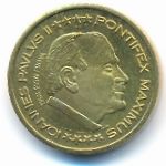 Ватикан., 10 евроцентов (2002 г.)