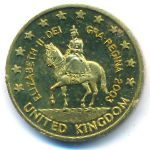 Great Britain., 50 euro cent, 2003