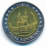 Чехия, 2 евро (2004 г.)