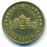 Чехия., 50 евроцентов (2004 г.)
