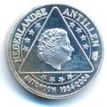 Антильские острова., 1 евроцент (2004 г.)