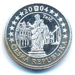 Чехия, 2 евроцента (2004 г.)