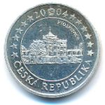 Чехия, 10 евроцентов (2004 г.)