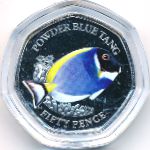 British Indian Ocean Territory, 50 пенсов (2021 г.)