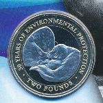 British Antarctic Territory, 2 фунта (2021 г.)