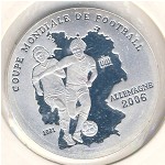 Того, 500 франков (2001 г.)