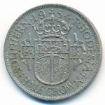Southern Rhodesia, 1/2 crown, 1954