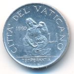 Vatican City, 1 lira, 1959–1960