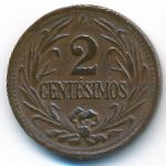 Уругвай, 2 сентесимо (1943–1951 г.)