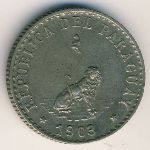 Paraguay, 20 centavos, 1900–1903