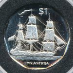 Виргинские острова, 1 доллар (2022 г.)