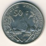 Французская Полинезия, 50 франков (1967 г.)