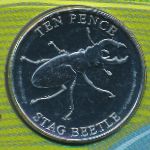 Guernsey, 10 pence, 2021