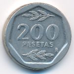 Spain, 200 pesetas, 1986–1988