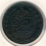 Tunis, 4 kharub, 1864–1866