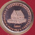Чехия., 2 евроцента (2004 г.)