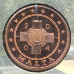 Мальта., 2 евроцента (2004 г.)