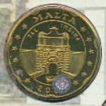 Мальта., 20 евроцентов (2004 г.)