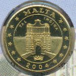 Мальта., 10 евроцентов (2004 г.)