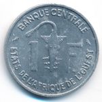 Западная Африка, 1 франк (1963 г.)