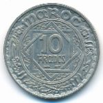 Morocco, 10 francs, 1946
