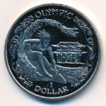 Виргинские острова, 1 доллар (2019 г.)