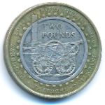 Великобритания, 2 фунта (2004 г.)