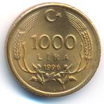 Турция, 1000 лир (1996 г.)