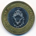 Лигурийская республика., 1 евро (1998 г.)