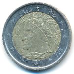 Италия, 2 евро (2008–2022 г.)