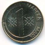 Финляндия, 1 марка (1993–2001 г.)